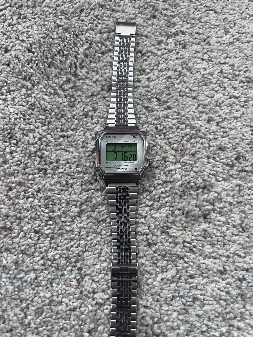 Timex T80 34mm Stainless Steel Bracelet - Picture 5 of 7
